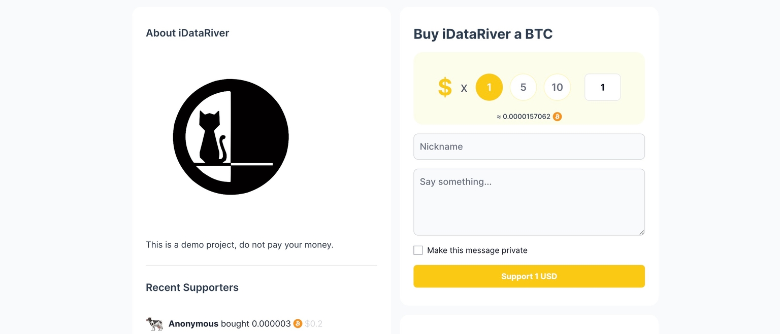 creator sponsorship - iDataRiver